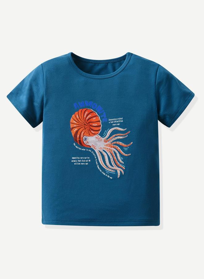 Take Two Boys Graphic Print Short Sleeve T-Shirt - Image 1