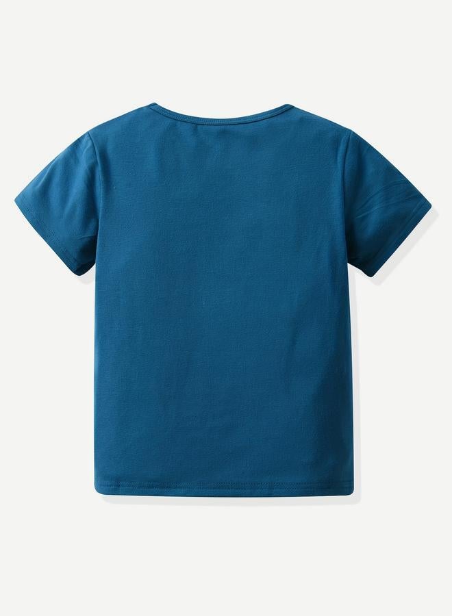 Take Two Boys Graphic Print Short Sleeve T-Shirt - Image 2