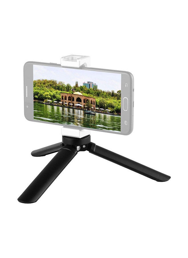 Generic - Mini Desktop Metal Tripod Stand 1/4 inch Screw for Smartphone Gimbal Stabilizer Compatible with Feiyu G5/G6/G6 Max/Vimble 2S/VLOG Pocket, Zhiyun CRANE-M2/Smooth 4 - Image 1