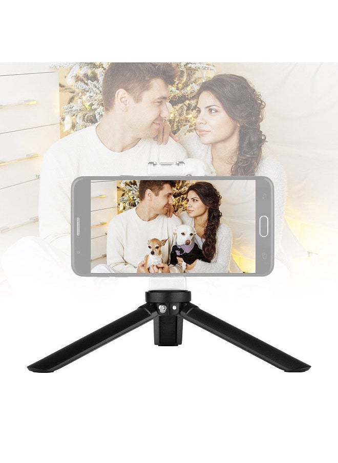 Generic - Mini Desktop Metal Tripod Stand 1/4 inch Screw for Smartphone Gimbal Stabilizer Compatible with Feiyu G5/G6/G6 Max/Vimble 2S/VLOG Pocket, Zhiyun CRANE-M2/Smooth 4 - Image 1