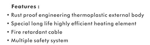 POLYCAB Elanza Instant Water Heater 3 Liter with Rust proof Thermoplastic Body and Led Indication - Image 5