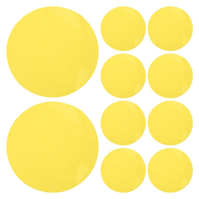 20 Pcs Yellow Lighting Color Film Filter Stickers for LED Lamps - Image 2