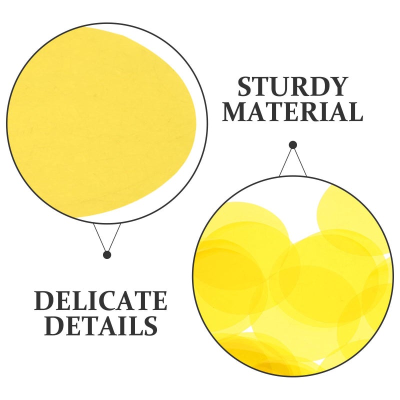 20 Pcs Yellow Lighting Color Film Filter Stickers for LED Lamps - Image 4