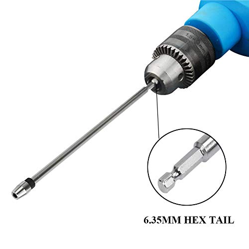 Eyech Extension Bit Holder Quick Release Screwdriver Bit Extension Rod Magnetic Bit Holder With 1/4 Inch Hex Shank for Power Drill Screwdriver | 12 Inch Length - Image 5