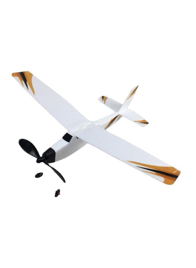 Foam Aircraft Rubber Band Aircraft Knight Police Rubber Band Power 3D Cabin Glider Fighter Aircraft Assembly Aircraft Model-Color:Random Color - Image 5