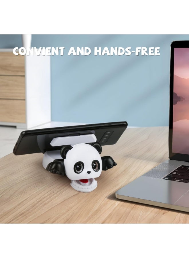 2 في 1 باندا كوستر ودرج الهاتف 2، ملحق مكتب تخفيف الضغط المرح لمدرسة وزارة الداخلية والسفر، مناسب كهدية لشهر رمضان - Image 3