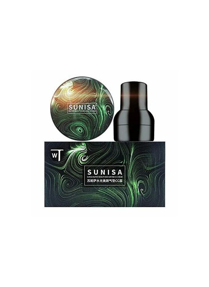 SUNISA SUNISA BB and CC Cream Natural Foundation With Air Cushion 20g Natural Finish  - Image 1