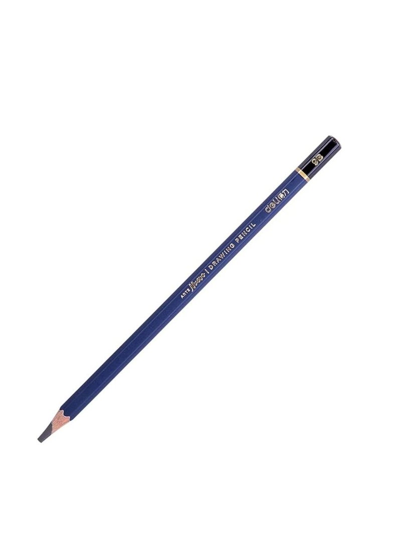 Deli 12-Piece 9B Size Sketching Pencils Set - Image 2