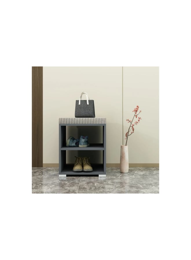 Retro RA-S22 Shoe Rack 35×58×35cm - Grey - Image 1