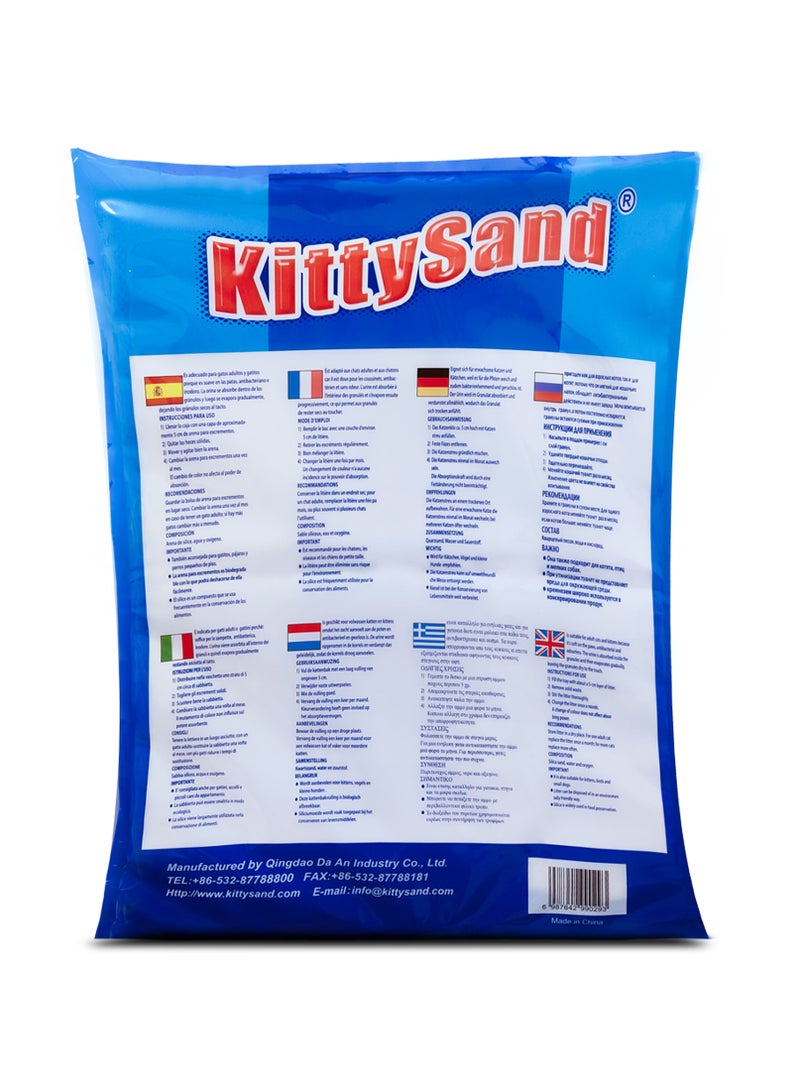 Kitty Sand 100% Natural Silica Crystal Premium Quality Cat Litter 7.6L - Pack of 4 - Image 4