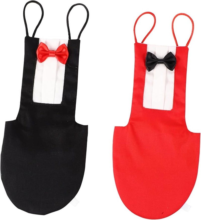 حفاضات الببغاء الكبيرة القابلة للغسل بدلة طيران مقود طيور ملابس للتدريب في الهواء الطلق 2 قطعة - Image 1