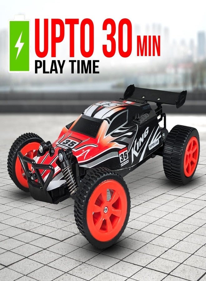KIPA GAMING Remote Control Racing Car, 1:20 Scale RC Buggy, High-Speed Off-Road Vehicle with USB Charging (F1 Rider - Red) - Image 5