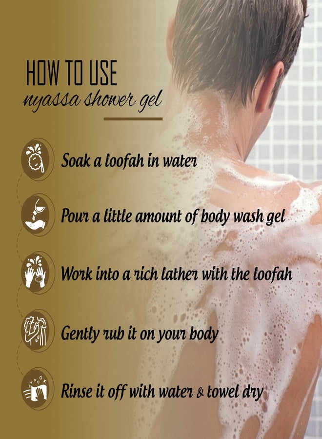 Nyassa Mountain Musk Silkening Shower Gel - 210ml | Gentle Body Wash with 6 Skin-Nourishing Ingredients | Vegan, Cruelty-Free, Paraben & Sulphate Free | Suitable for All Skin Types - Image 5
