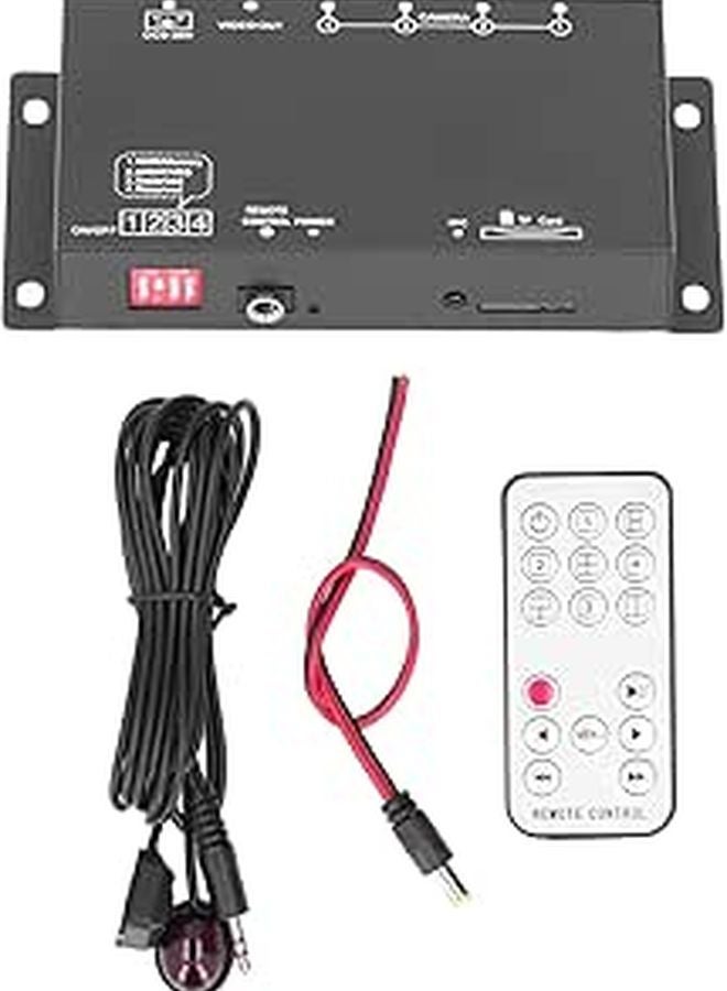 4 Channel 1080P Mini MDVR ABS Metal Housing Wide Voltage H264 Security Recorder - Image 1