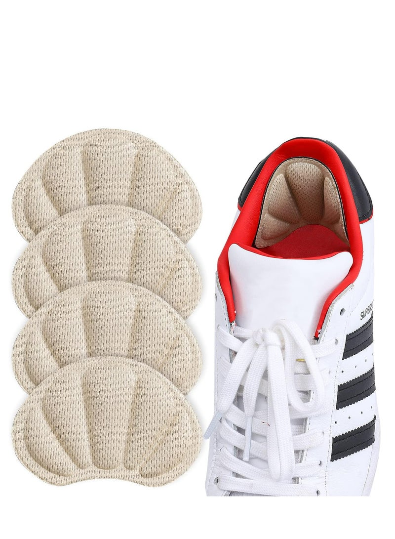 أوزيغالور 4 قطعة من بطاقات الحماية الخلفية للأرجل ، ورق مرطب مركز القدم المغطى بالغراء القابل للإعادة الاستخدام ، حماية الأحذية للرجال والنساء - Image 1