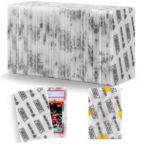 Storage Standard Card Protectors Trading Cards Shipping Supplies 110Pack 4 x 6 Graded Card Sleeves for Mailing Inserts Plastic Semi Rigid Card Holder Better Than Corrugated Cardboard Sheets - Image 1