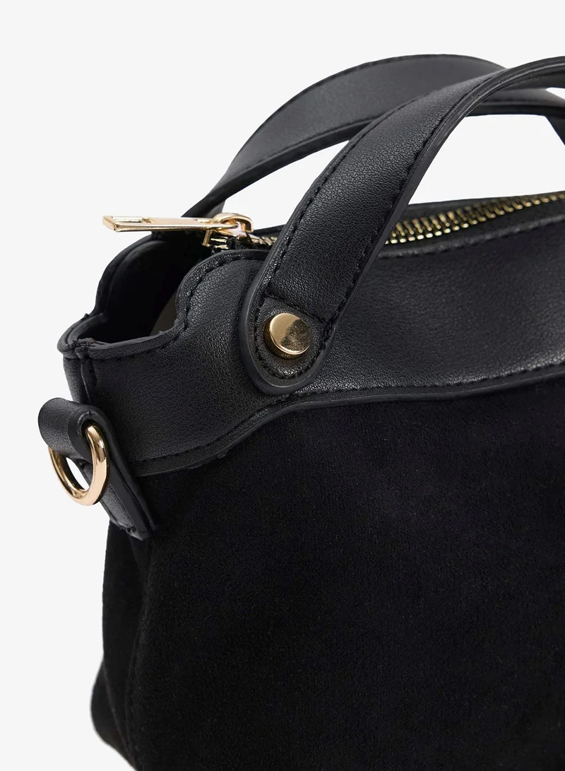 Defacto  Suede Crossbody Bag  | Best Price UAE
