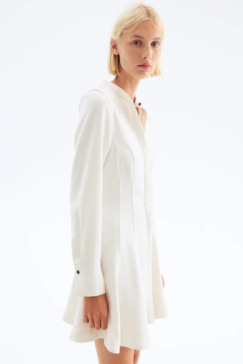 اتش اند ام فستان بتصميم قميص