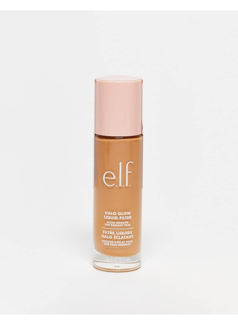 إلف معزز البشرة هالو جلو السائل بفلتر للحصول على مظهر ناعم ومشرق مع حمض الهيالورونيك، درجة اللون 5، متوسط/تان، 31.5 مل - Image 2