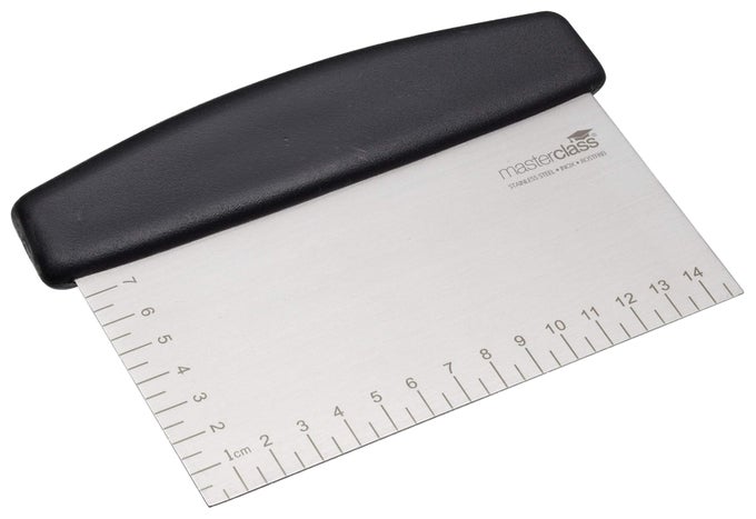 MASTERCLASS STAINLESS STEEL DOUGH SCRAPERCUTTER SILVER 15 X 75 CM