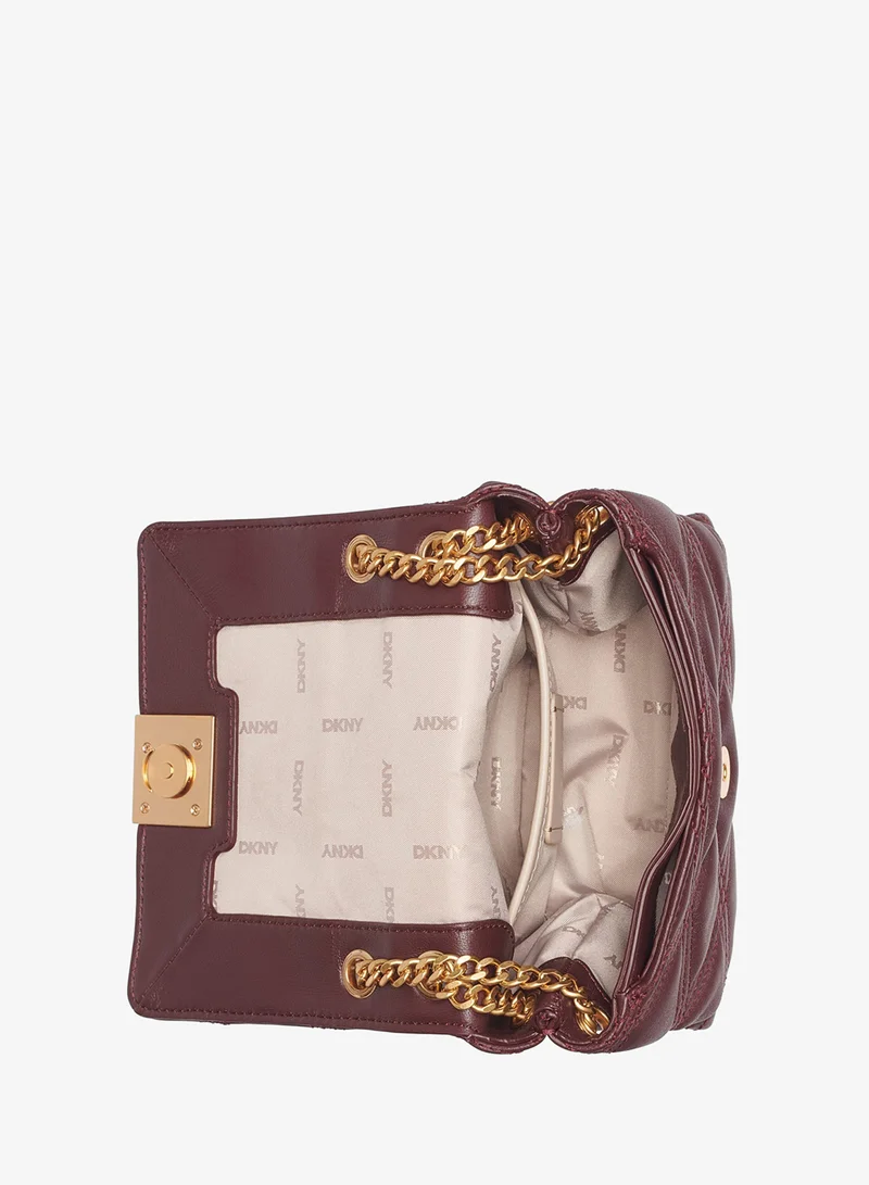 DKNY  LEON SMALL FLAP CROSSBODY BAG for Women | Best Price UAE