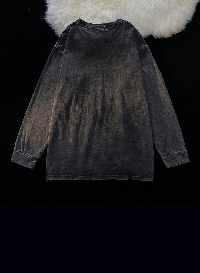 Take Two Men Oversized Washed Sweatshirt