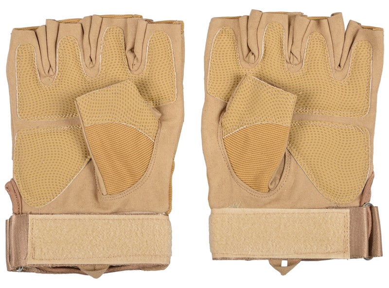 IRIS Microfiber Hard Knuckle Military Gear,Driving,Shooting,Riding, Motorcycling,Boxing,Outdoor Half Finger Tactical Gloves - Image 3