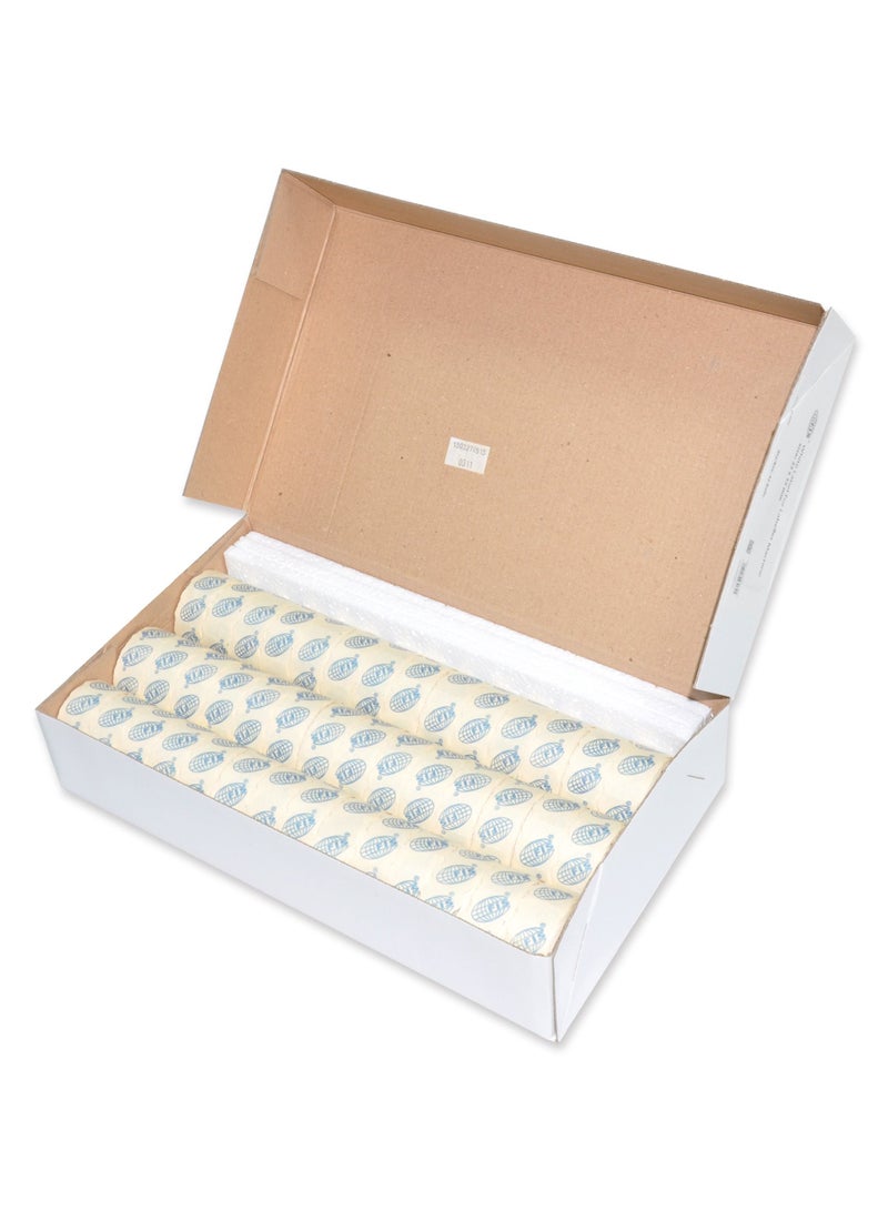 FIS 42 Rolls White Labeller Roll, 22X12Mm, 1000 Labels/Roll - FSPX22X12MM - Image 2