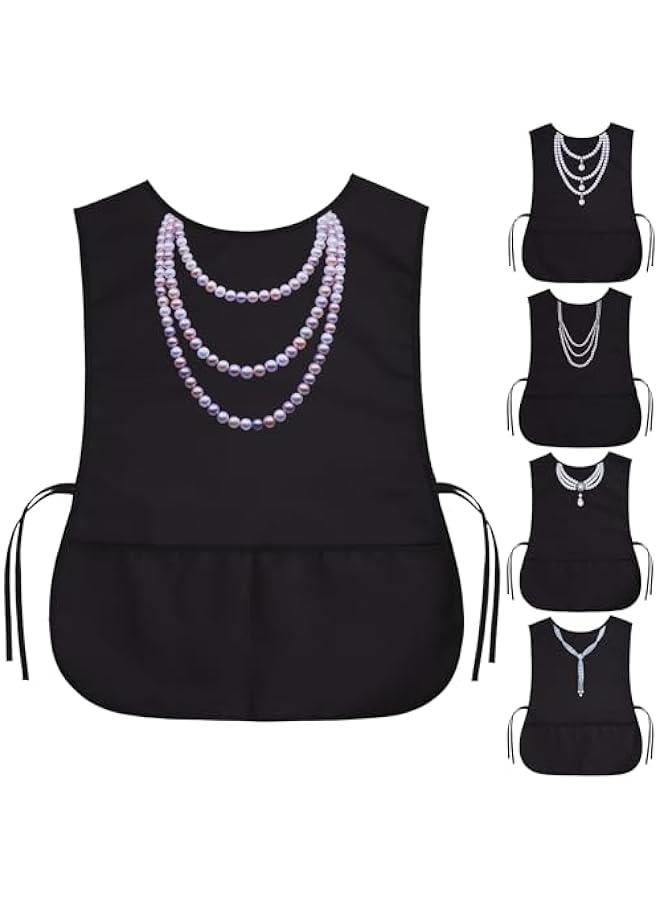Women's Vest Style Cobbler Apron with Pockets - Ideal for Housekeeping, Cleaning, Kitchen, and Chef Work (1 Pack) - Image 1