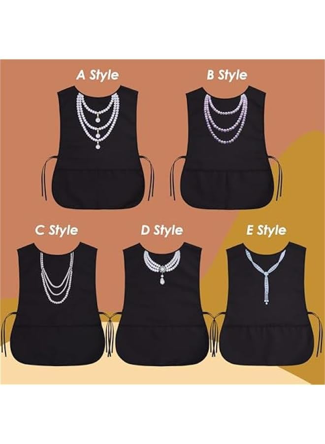 Women's Vest Style Cobbler Apron with Pockets - Ideal for Housekeeping, Cleaning, Kitchen, and Chef Work (1 Pack) - Image 5
