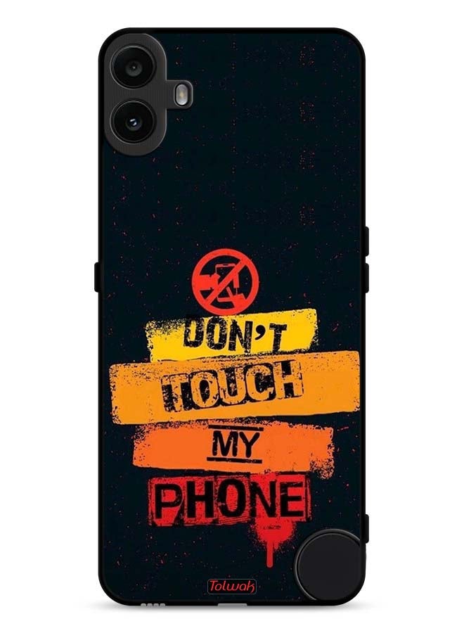 Tolwak غطاء حماية هاتف Nothing CMF Phone 1 لا تلمس هاتفي - Image 1