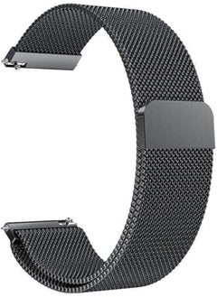 Jasinber Jasinber Milanese Loop Stainless Steel Strap Wrist Replacement Band for Samsung Galaxy Watch 46mm / Gear S3 Frontier / S3 Classic (Black) 