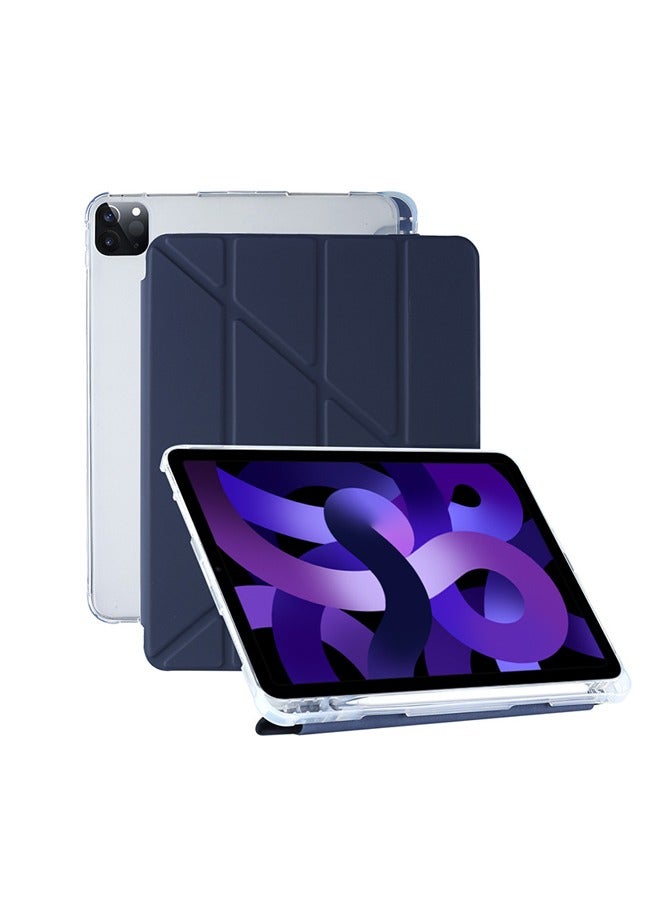 Case for iPad (A16) 11th 11 inch 2025 Gen iPad 11 Case/Case For iPad 10th Gen Case 2022 iPad 10 Case Slim Stand Soft Clear Transparent Shell Back with Pencil Holder Smart Cover for 11" iPad 11th 2025/10.9"iPad 10th Gen 2022
