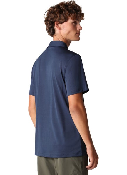 THE NORTH FACE M Tanken Polo - Eu Blue Men's T-Shirt NF0A2WAZ8K21  - Image 4
