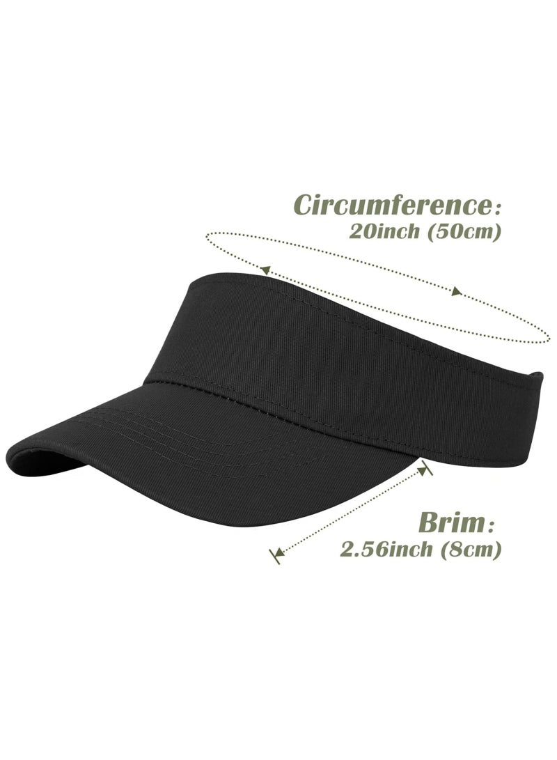 أوزيغالور قبعة واقية من الشمس للأطفال قابلة للتعديل، قبعة بيسبول قطنية للأولاد والبنات، قبعة تنس رياضية، قبعة واقية من الشمس للأطفال، قبعة غولف للشاطئ - Image 2