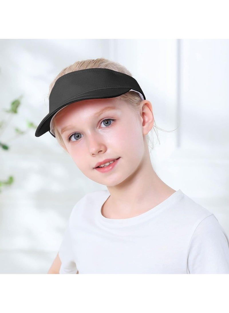 أوزيغالور قبعة واقية من الشمس للأطفال قابلة للتعديل، قبعة بيسبول قطنية للأولاد والبنات، قبعة تنس رياضية، قبعة واقية من الشمس للأطفال، قبعة غولف للشاطئ - Image 3