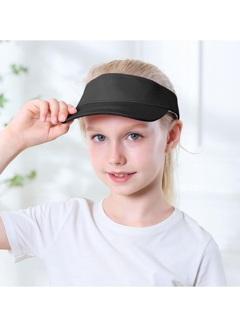 أوزيغالور قبعة واقية من الشمس للأطفال قابلة للتعديل، قبعة بيسبول قطنية للأولاد والبنات، قبعة تنس رياضية، قبعة واقية من الشمس للأطفال، قبعة غولف للشاطئ - Image 4