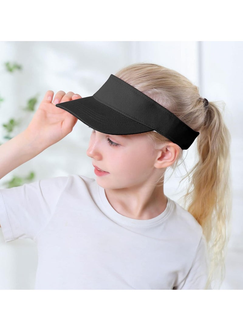 أوزيغالور قبعة واقية من الشمس للأطفال قابلة للتعديل، قبعة بيسبول قطنية للأولاد والبنات، قبعة تنس رياضية، قبعة واقية من الشمس للأطفال، قبعة غولف للشاطئ - Image 5