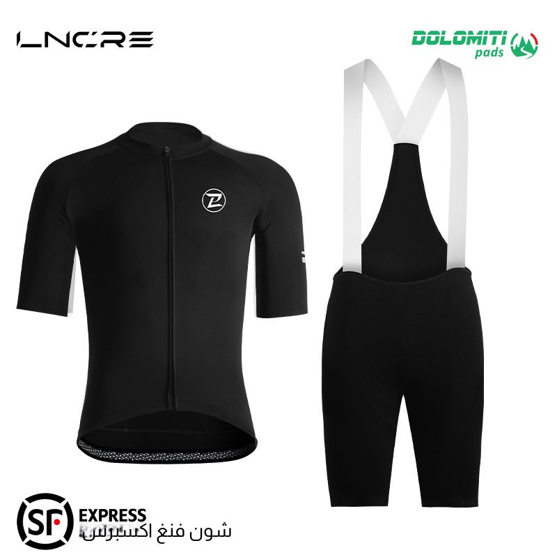 قميص ركوب الدراجات قصير الأكمام للجنسين - Image 1