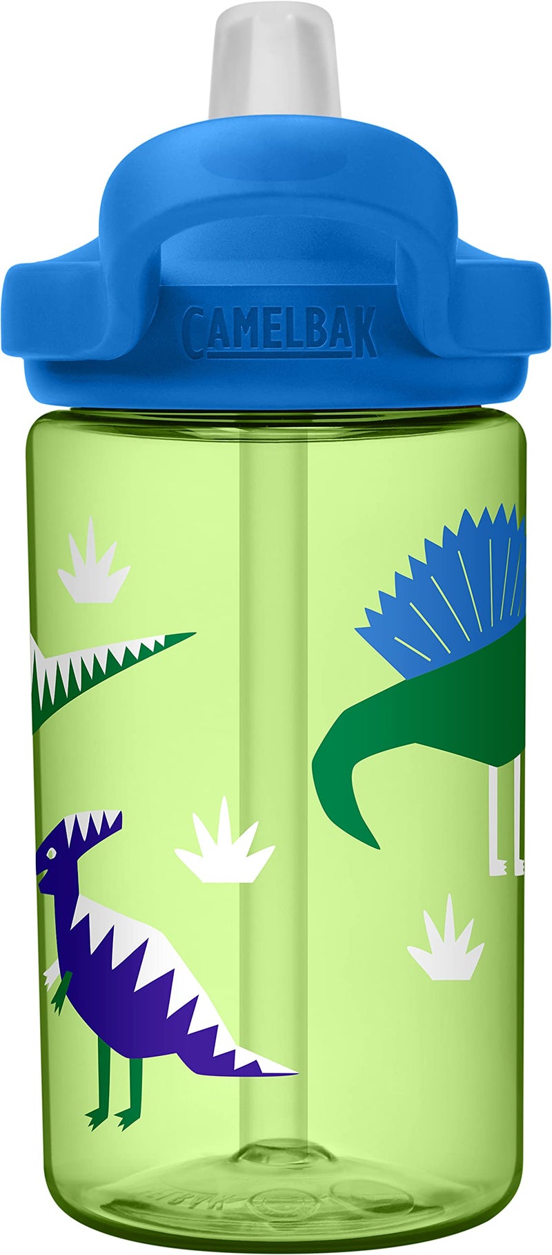 CamelBak Eddy+ Kids BPA-Free Water Bottle with Straw, 14oz, green, Model Number: 2282301040 - Image 4