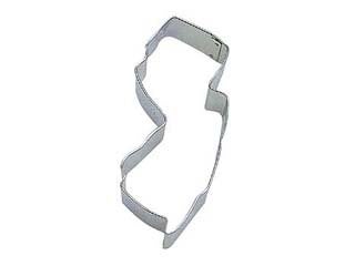 CybrTrayd R&M New Jersey State Cookie Cutter in Durable  Economical  Tinplated Steel 