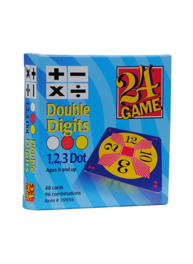 24 Game Cards Original Double Digits