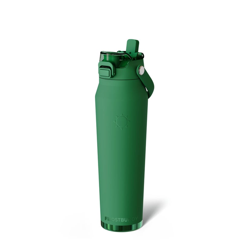 Frost Buddy 32oz Insulated Water Bottle with Straw & Chug Lid | Leak-Proof Stainless Steel | 24-Hours Cold | Sweat-Proof, Cup Holder Friendly | Ideal for Gym, Travel, Sports & Everyday Hydration - Image 1