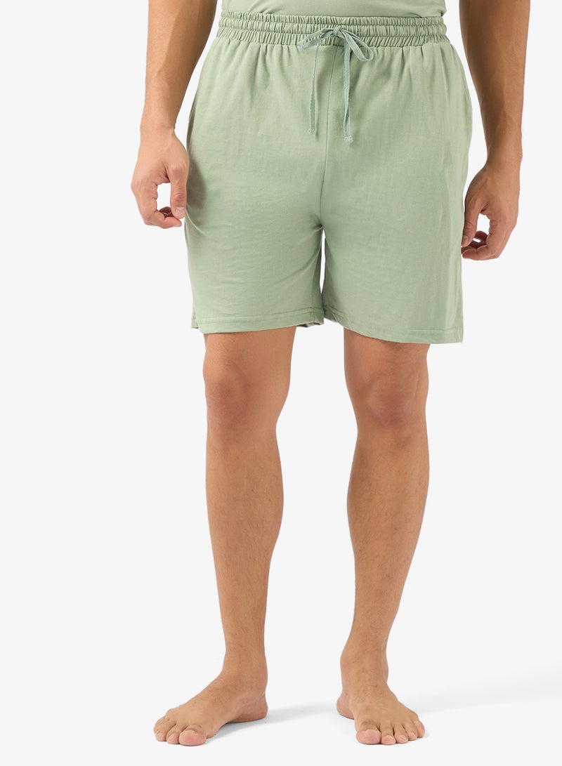 سفنتي فايف طقم بيجامة تي شيرت وشورت - Image 4