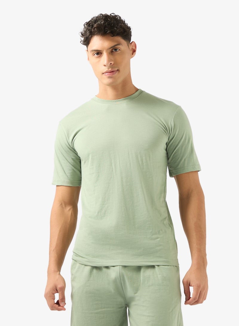 سفنتي فايف طقم بيجامة تي شيرت وشورت - Image 3