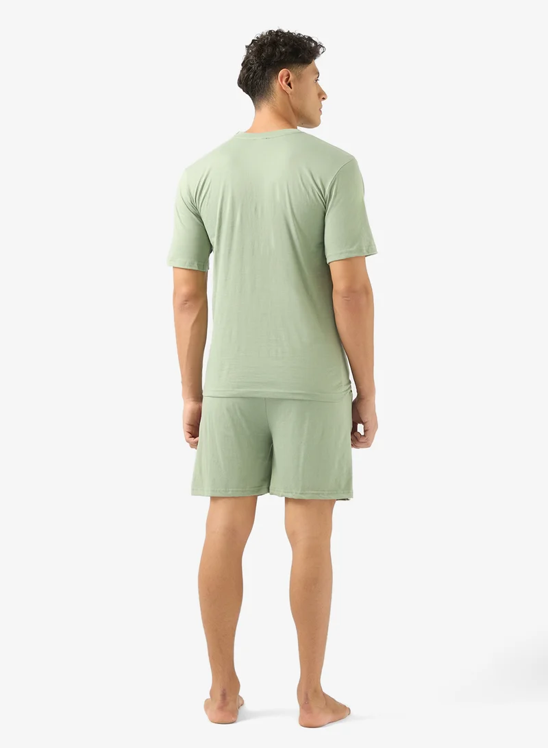 Seventy Five Nightwear T-Shirt & Shorts Set