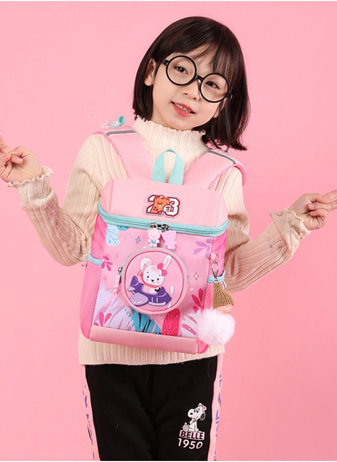 EHOME - Waterproof Kids Backpack for Preschool and Kindergarten (Pink) - Image 1