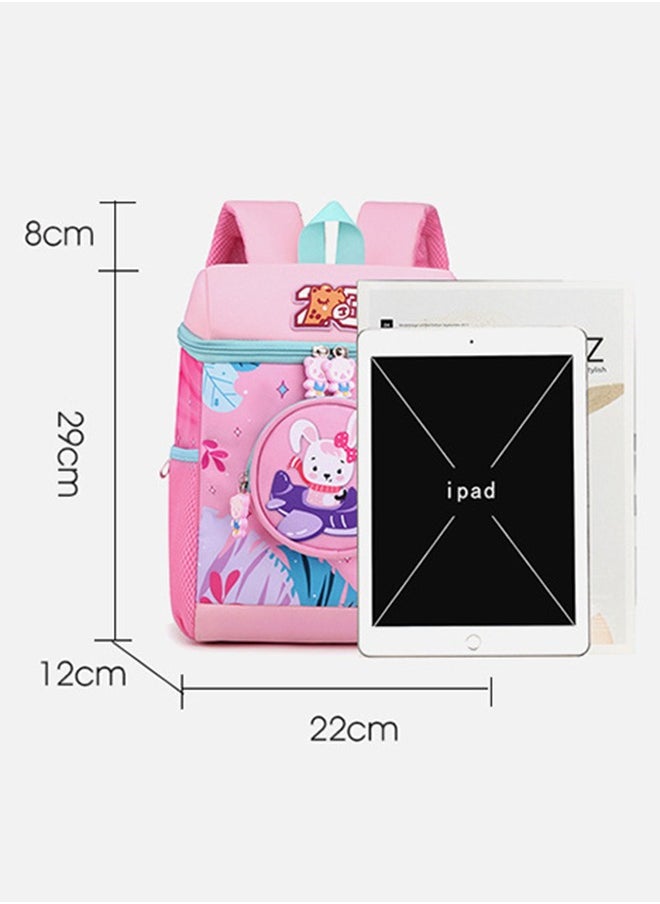 EHOME - Waterproof Kids Backpack for Preschool and Kindergarten (Pink) - Image 1