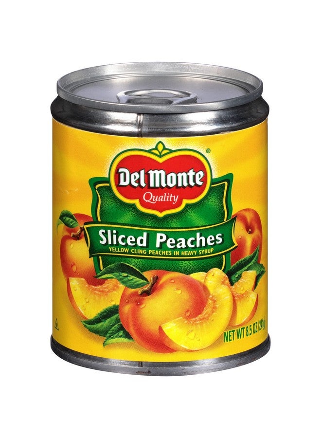 ديل مونتي شرائح الخوخ الصفراء المعلبة من ديل مونتي في شراب كثيف، علبة 8.5 أونصة (عبوة من 12 علبة) - Image 2