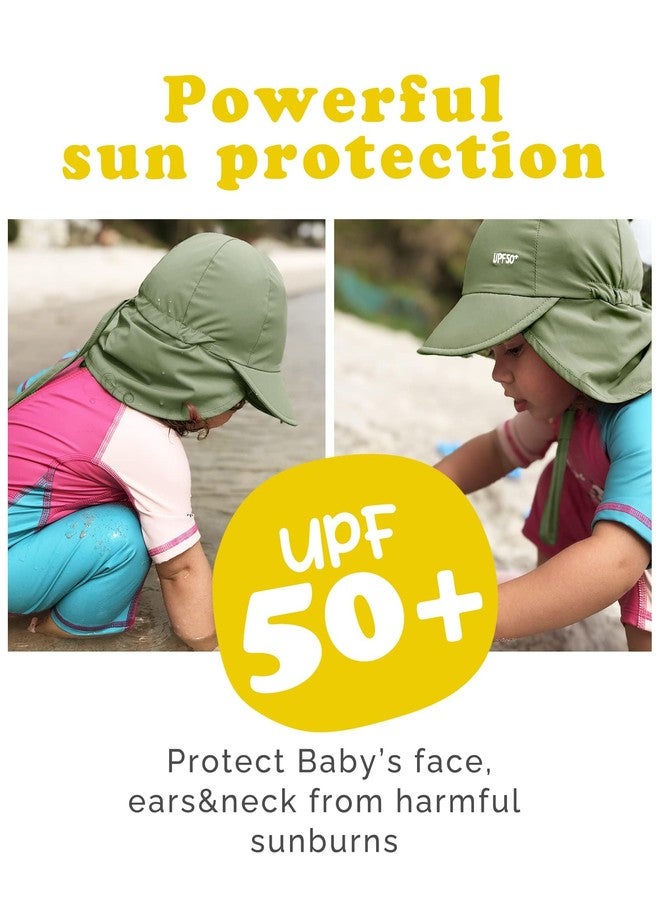 FURTALK Baby Sun Hat Girls and Boys Summer Beach Swim Hat Essentials UPF 50+ - Image 2